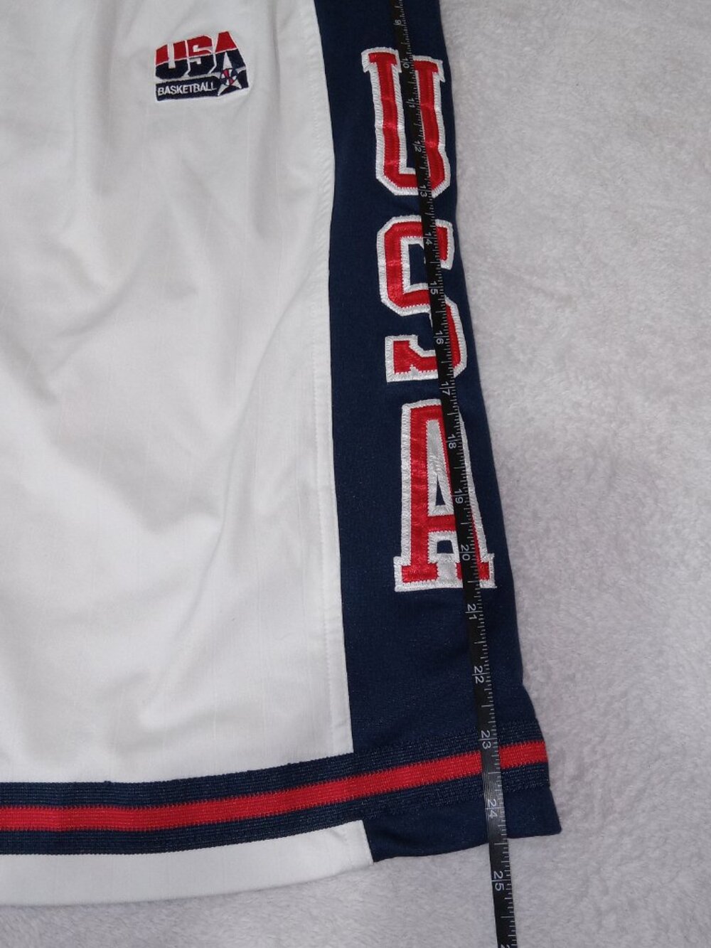 AUTHENTIC Nike Team USA Basketball Shorts 90s Dream Team Olympics Size XL Clean - Picture 16 of 16